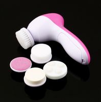 Wholesale Multifunction Electric Face Facial Cleansing Brush Spa Mini Skin Care massage Brush drop shipping face care tool set in