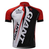 Wholesale Men s GIANT team breathable sweat absorbent summer competition professional Cycling Short Sleeves jersey
