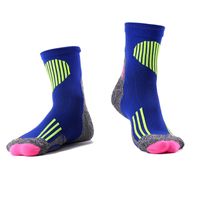 Wholesale Heated Socks Cycling Men Outdoor Sports Hiking Camping Compression Running Socks Cotton Material Professional Socks Thermosocks
