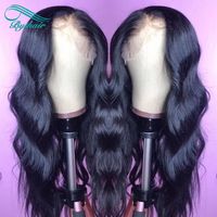 Wholesale Bythair Human Hair Lace Wig Natural Wave Pre plucked Hairline Lace Front Wig Brazilian Virgin Hair Density Full Lace Wig Bleached Knots