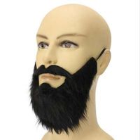 Wholesale Gorgeous False beard Moustache props Masquerade Halloween New Year Christmas Party mask decoration boda