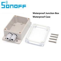 Wholesale Sonoff IP66 Waterproof Junction Box Waterproof Case Water resistant Shell Support Sonoff Basic RF Dual Pow for Xmas Tree Lights