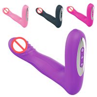Wholesale Electric Swing Vibrators Heating Clitoral G Spot Anal Prostate Massager Stimulation Patterns G Spot Vibrators Sex Toys for Couples A1
