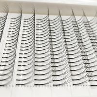 Wholesale Seashine Pre made fans mm trays D curl D volume fans lash mm individual eyelash false eyelash extensions