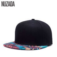 Wholesale Brand NUZADA Unique Design Baseball Cap For Women Men Bone Printing Pattern Caps Cotton Popular Street Art Hats Snapback