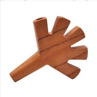 Wholesale Wood pipes and Heather wood pipes make five hole pipes five hole wooden pipes and pure wood smoke
