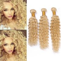 Discount Curly Blonde Weave Hair Extensions Curly Blonde Weave