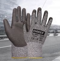 Wholesale Cut Resistant Gloves Level Protection Food Grade EN388 Certified Safety Gloves for Outdoor Fishing A256