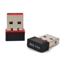 Wholesale 2017 Mini Mbps USB WiFi adapter Wireless Network Card LAN Adapter M n g b wi fi adapters wi fi For PC Computer