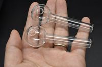 Wholesale 7cm Cheap pipe Colorful Great Pyrex Glass Oil Burner Pipe Clear Oil Burner Tube Nail Pipe