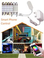 Wholesale WIFI Intelligent Smartphone controller Music Dresser RGB colorful multicolour LED Light Mirror Headlight dressing room Closet lamp