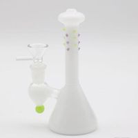 Wholesale water bongs NEW Heavey glasss bong bubbler bongs scientific pipe recycler two function dab oil rigs durable Glass bong