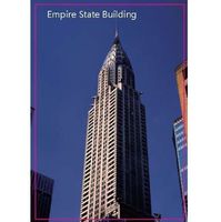 Wholesale New York City Empire State Building SceneTourist Metal Fridge Magnet SFM5170