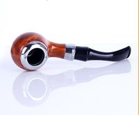 Wholesale Resin Pipe Removable Clean Filter Pipe Raw Wood Bakelite Pipe Do not contain a base