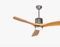 Wholesale antique ceiling fan light minimalism modern with remote control LED lamp door solid wood