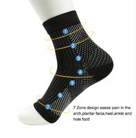 Wholesale Comfort Foot Anti Fatigue Socks Women Compression Sleeve Elastic Men s Relieve Swell Ankle Sokken