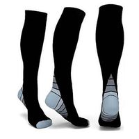 Wholesale Men Professional Compression Socks Breathable Travel Activities Fit for Nurses Shin Splints Flight Travel