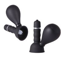 Wholesale Double Nipple Sucker Vibrator Sex Toys For Woman Lay On Nipple Vibrator Adult Eroticos Productos Vibrador Sex Shop Y18100802