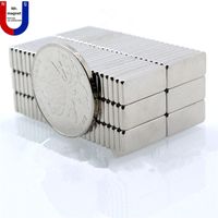 Wholesale 100pcs permanent magnet n35 x8x6 super strong neo neodymium block x8x6mm ndfeb magnet mm with nickel coating