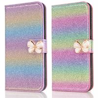 Wholesale Glitter Bling Leather Cases Credit Card Holder Stand Case Cover For iPhone X XS Max XR S Plus Sumsung Note8 S8 Plus S7 S6