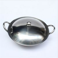 Wholesale 3 size Stainless steel stove outdoor alcohol stove furnace bar Hot pot boiler small dry alcohol stove with lid