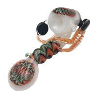 Wholesale Lobster bubblers glass pipes hand pipes inch unique tobacco tube for smoking dry herb
