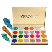 Wholesale 24 Colors New Sexy Diamond Rainbow Cosmetic Eye shadow Magnet Palette Glitter Injections Pressed Glitters Eyeshadow