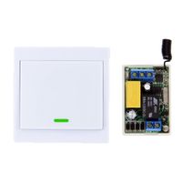 Smart Home 433 Mhz DC 12 V 1CH Drahtloser Fernschaltrelais Empfänger Sender DHL
