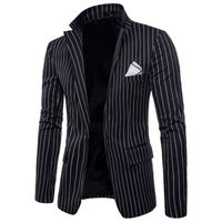 Wholesale NEW Mens Fashion Brand Blazer British s Style casual Slim Fit suit jacket male Blazers men coat Terno Masculino Plus Size XL