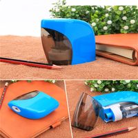Wholesale Pencil Sharpener Electric Automatic Touch Battery For Personal Home Office School Stationery Kids Children
