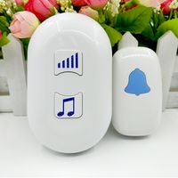 Wholesale 38 Tunes Wireless LED Doorbell with Remote Control