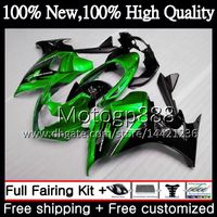 Wholesale Body For SUZUKI KATANA GSXF F GSX650F PG18 GSXF650 Green black Fairing Bodywork