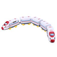 Wholesale 47 cm Children Electric Toy Train Harmony Emu Train with Carriage Jugetes Para Ninos for Kid Chirstmas Gift