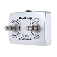 Wholesale Rowin BeatLoop Dual Footswitch Guitar Pedal Foot Switch Pedal for Rowin BEAT LOOP Recording Effect with mm Cable