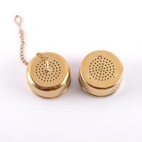 Wholesale Stainless Steel Tea Strainers Ball Teas Mesh Filter Hollow Out Suspension Design Kitchen Accessories Creative Tea Balls dc X