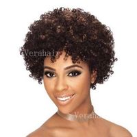 Wholesale Unprocessed Brazilian Hair Human Hair Wigs Tight Afro Kinky Curly Celebrity Tight Curly Glueless Full Lace Chic Pixie Cut Short Human Hair