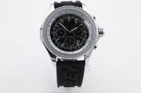 Wholesale good quality date automatic mechanical men watch rubber black dial wristwatch men s Watche Six pin multi function
