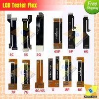 Wholesale 10pcs High Quality LCD Screen Display Test Touch Screen Extension Tester Flex Cable for iPhone S P X XR XSMAX free shiping