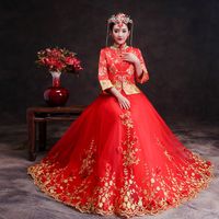 Vestido Novia Venta Por Rojo De Encaje Mayor China Al y0wmnOvN8