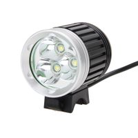Wholesale 8000Lm X XM L T6 LED Waterproof Headlamp Headlight Front Bicycle Lamp AC charger EU Plug Bike Lights Set