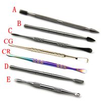 Wholesale oil rig dabber tool dab pen stainless steel wax tool for Wax BHO Honey Dry Herb Skillet VGO Atmos Raw AGO G5 yocan