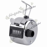 Wholesale pc Metalic Digits Number Clicker Hand Tally Counter for Golf