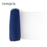 Wholesale Royal blue Birdcage Veils quot cm For women Millinery Hat Mesh Veil fascinator nettings material DIY Hair accessories yard Free ship