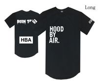 Wholesale new summer tshirt HBA t shirt Hood By Air HBA X Been Trill tee long shirt cotton