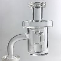 Wholesale New mm mm thick Core Reactor Banger Domeless Quartz Nail with mm mm Male Female Degree Evan shore for Glass bong
