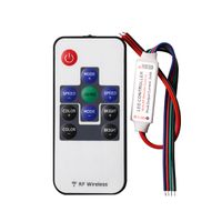 Wholesale RF LED RGB Controller keys Remote Control Mini CH A DC V V V LED Controller