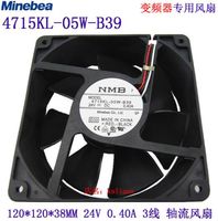 Original NMB 12038 DC24V 0.2A 4715KL-05W-B19 12cm 120 120 38MM Cooling fan