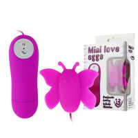 Wholesale BAILE Sex Products For Women Silicone Clitoral Stimulator Speed Butterfly Vibrator Vibrating Love Adult Sex Toys q1711241