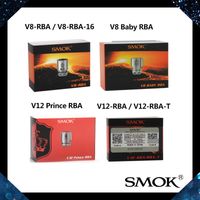Wholesale SMOK V12 RBA RBA T V8 Baby RBA Coil V12 Prince RBA Core V8 RBA RBA Coils For TFV8 Baby TFV12 Prince Tank Original
