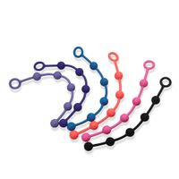 Wholesale Anal Beads Chain G spot cm anal balls Bead Chain Butt Plug silicone anus sex toy for couples lover sexy games S924